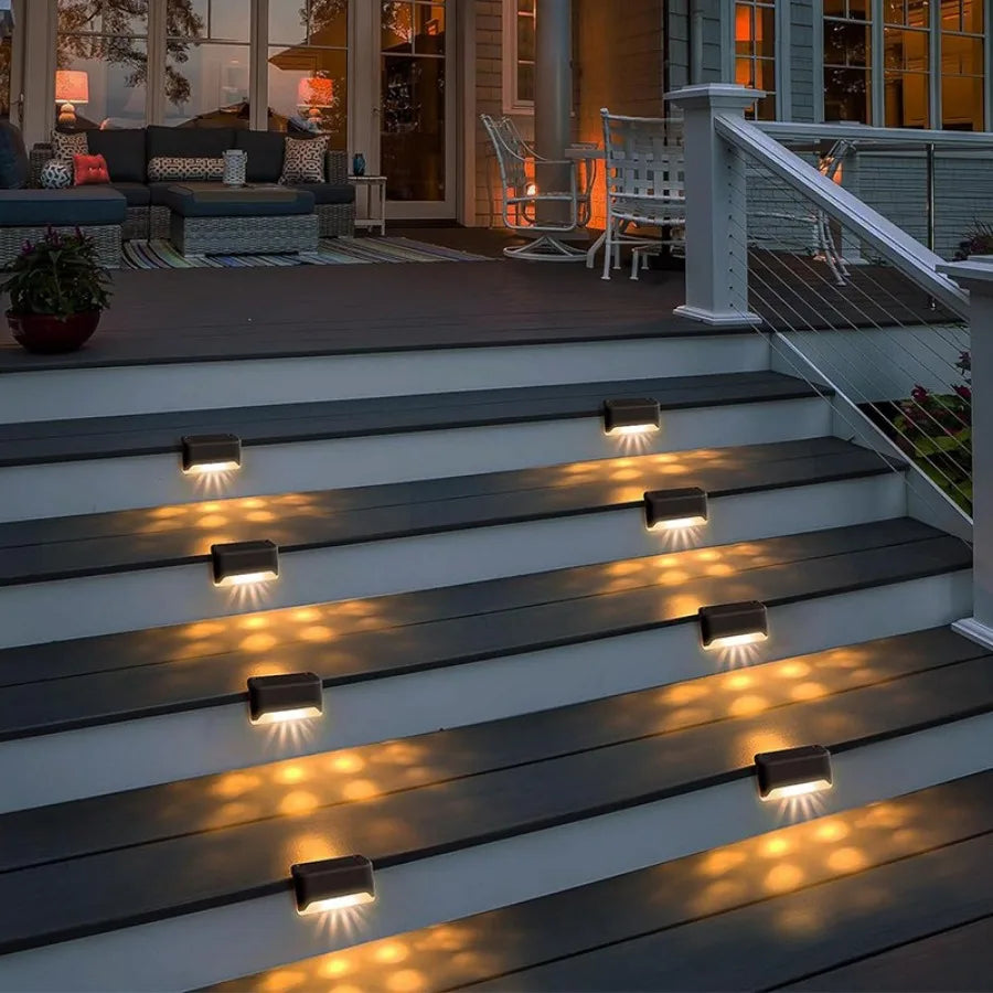 Solar Waterproof Outdoor LED Step Lights